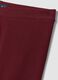Leggings rossi flare in cotone elasticizzato_2