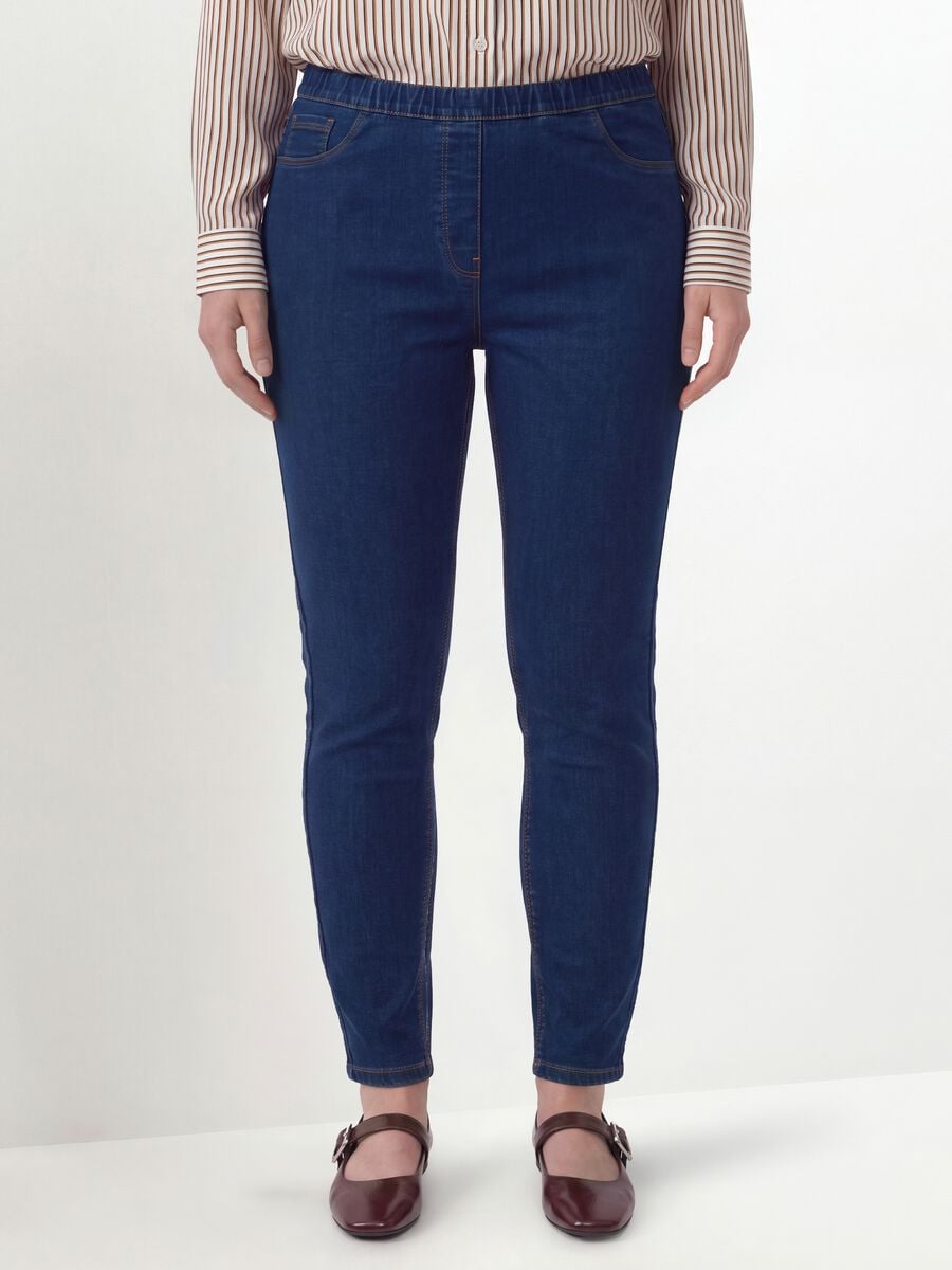 &Mu;&pi;&lambda;&epsilon; skinny jeggings &alpha;&pi;ό &epsilon;&lambda;&alpha;&sigma;&tau;&iota;&kappa;ό &beta;&alpha;&mu;&beta;ά&kappa;&iota; &kappa;&alpha;&iota; &beta;&iota;&sigma;&kappa;ό&zeta;&eta;_1