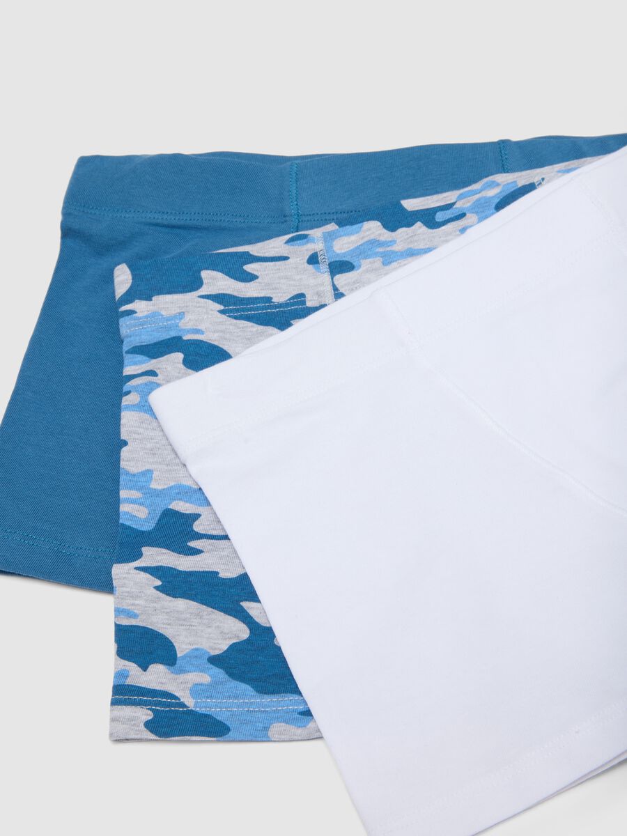 Multipack boxer in cotone elasticizzato multicolor da ragazzo_3