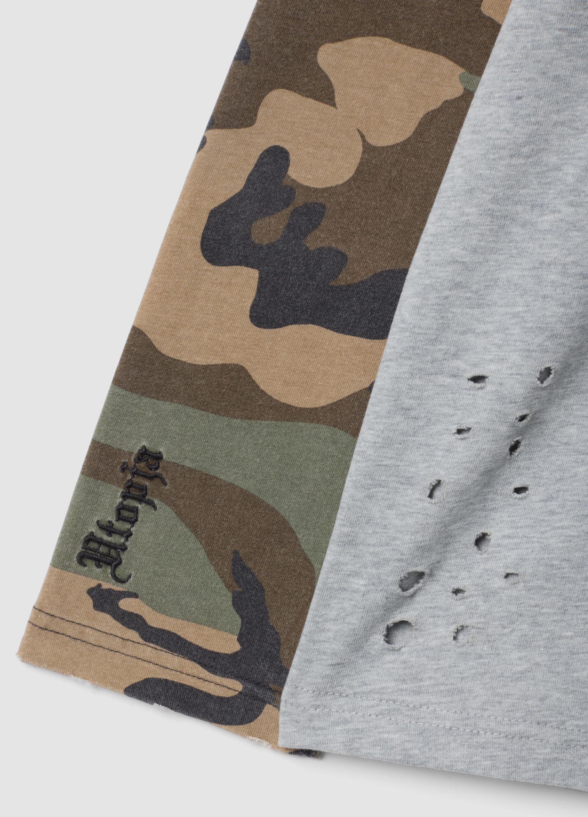 Double Longsleeve Grey & Camo