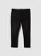 Black slim tapered stretch-cotton jeans_0