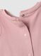Pink pure cotton outfit for girls_2