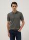Grey pure cotton polo shirt regular fit_0