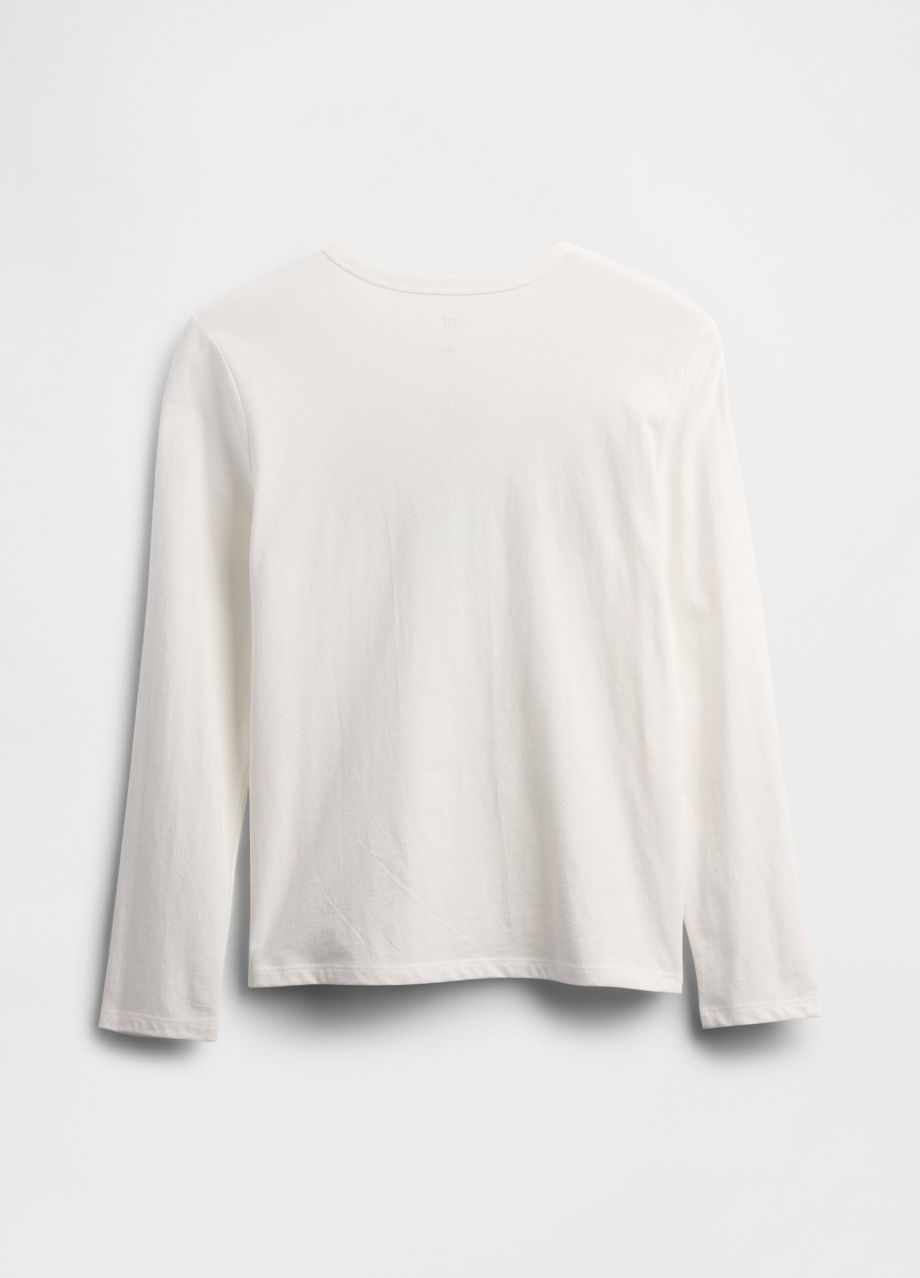 Wei&szlig;es T-Shirt aus reiner Baumwolle mit GAP-Logo