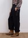 Black relaxed-fit viscose-blend trousers_3
