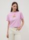 T-shirt rosa de algod&atilde;o puro regular fit com estampado Patrick Star_2