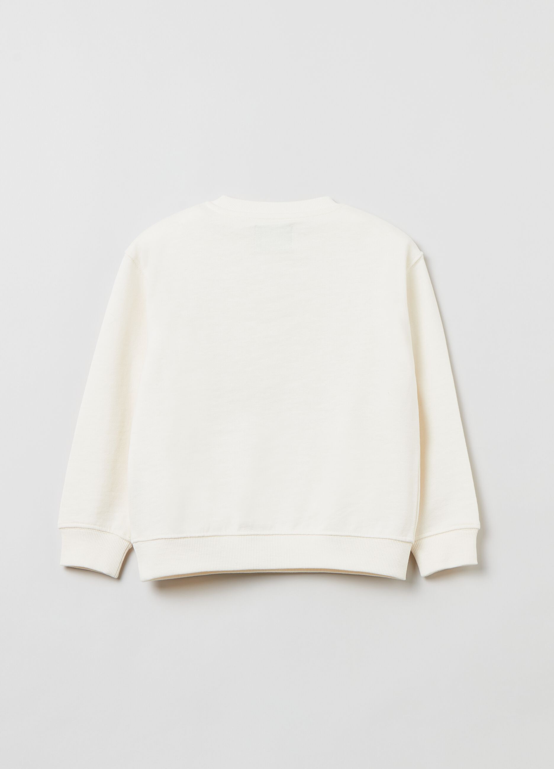 Cotton sweatshirt with Grand&Hills print