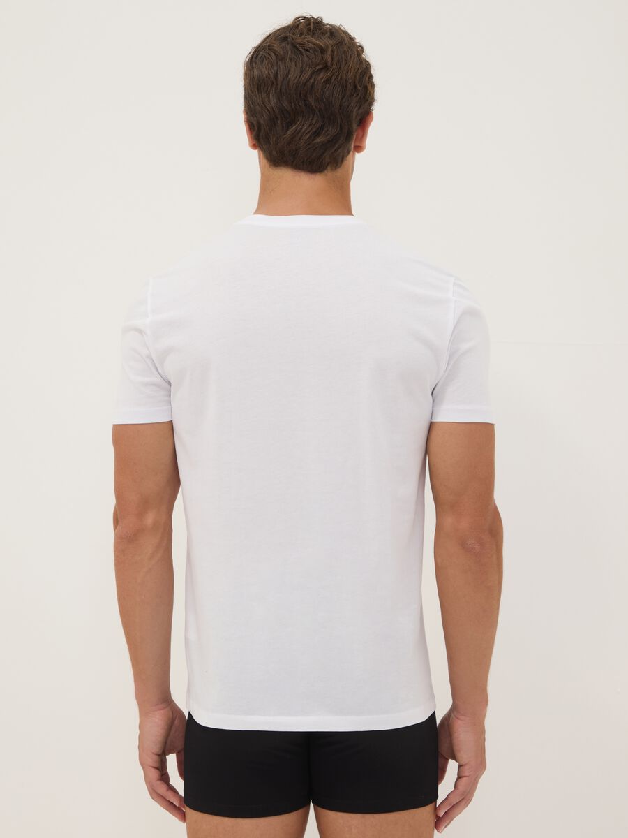 3er-Pack weisse T-Shirts aus Bio-Baumwolle mit V-Ausschnitt_3