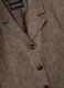 Brown wool-blend blazer with classic lapel_1
