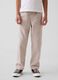 Linen and cotton blend trousers_1