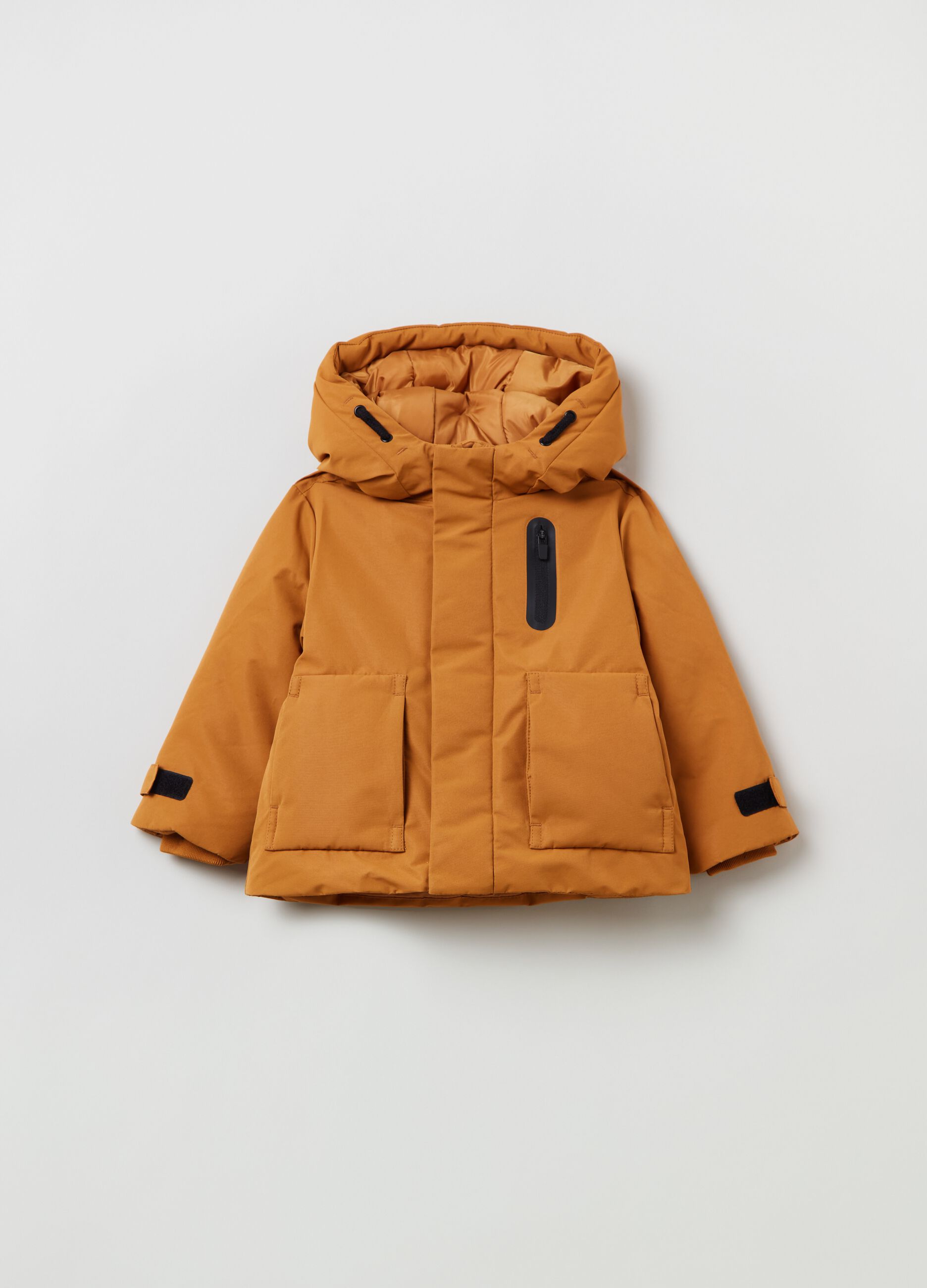 Full-zip parka with hood_0