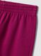 Girls&rsquo; purple flared cotton joggers_2