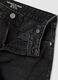 Girls&rsquo; black wide-leg jeans in pure cotton_4