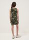 Green sleeveless stretch cotton dress_1