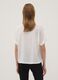 White pure viscose short-sleeve oversized shirt_3