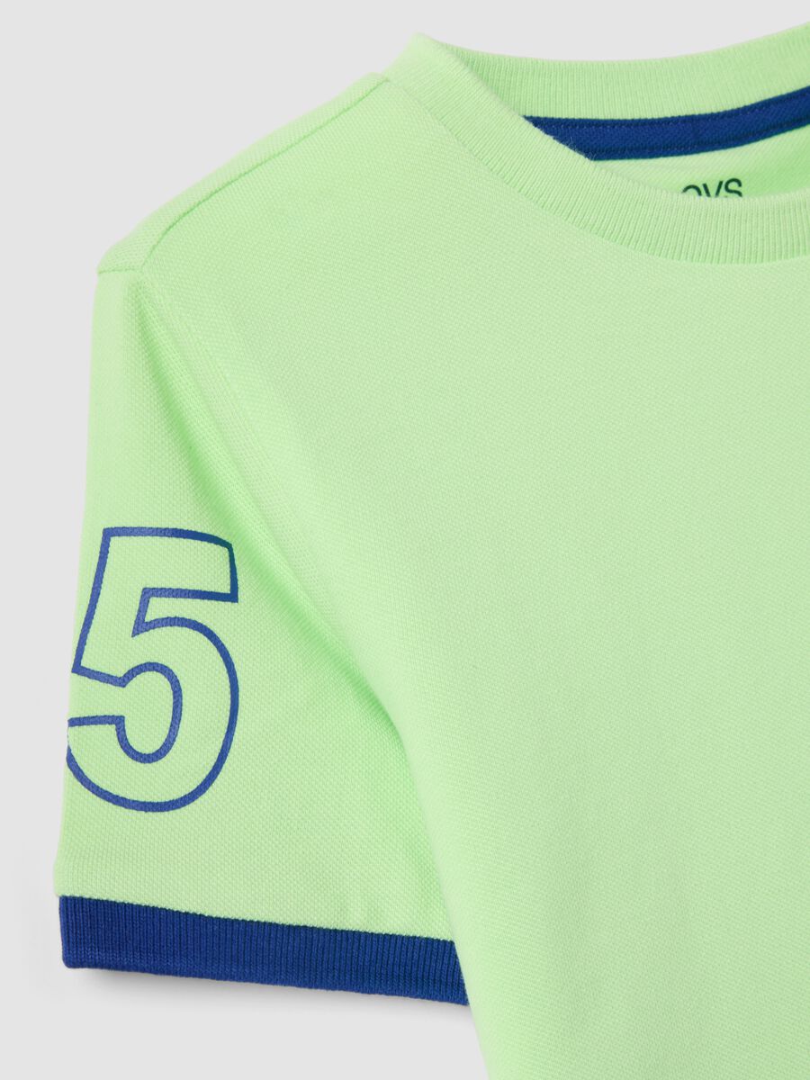 &Pi;&rho;ά&sigma;&iota;&nu;&omicron; &pi;&alpha;&iota;&delta;&iota;&kappa;ό T-shirt &alpha;&pi;ό 100% &omicron;&rho;&gamma;&alpha;&nu;&iota;&kappa;ό &beta;&alpha;&mu;&beta;ά&kappa;&iota; &mu;&epsilon; &sigma;&tau;ά&mu;&pi;&alpha;_2