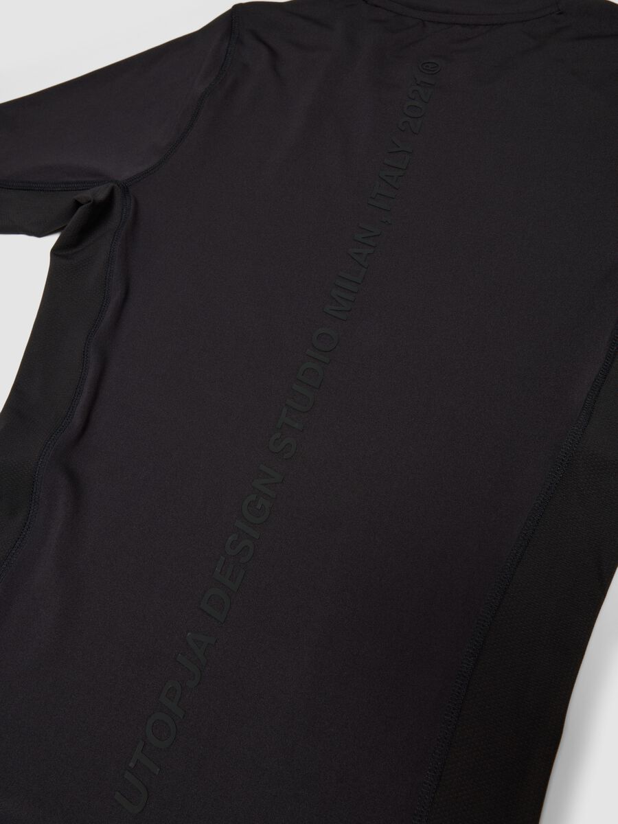 Fitted Technical T-shirt &ndash; Black_6