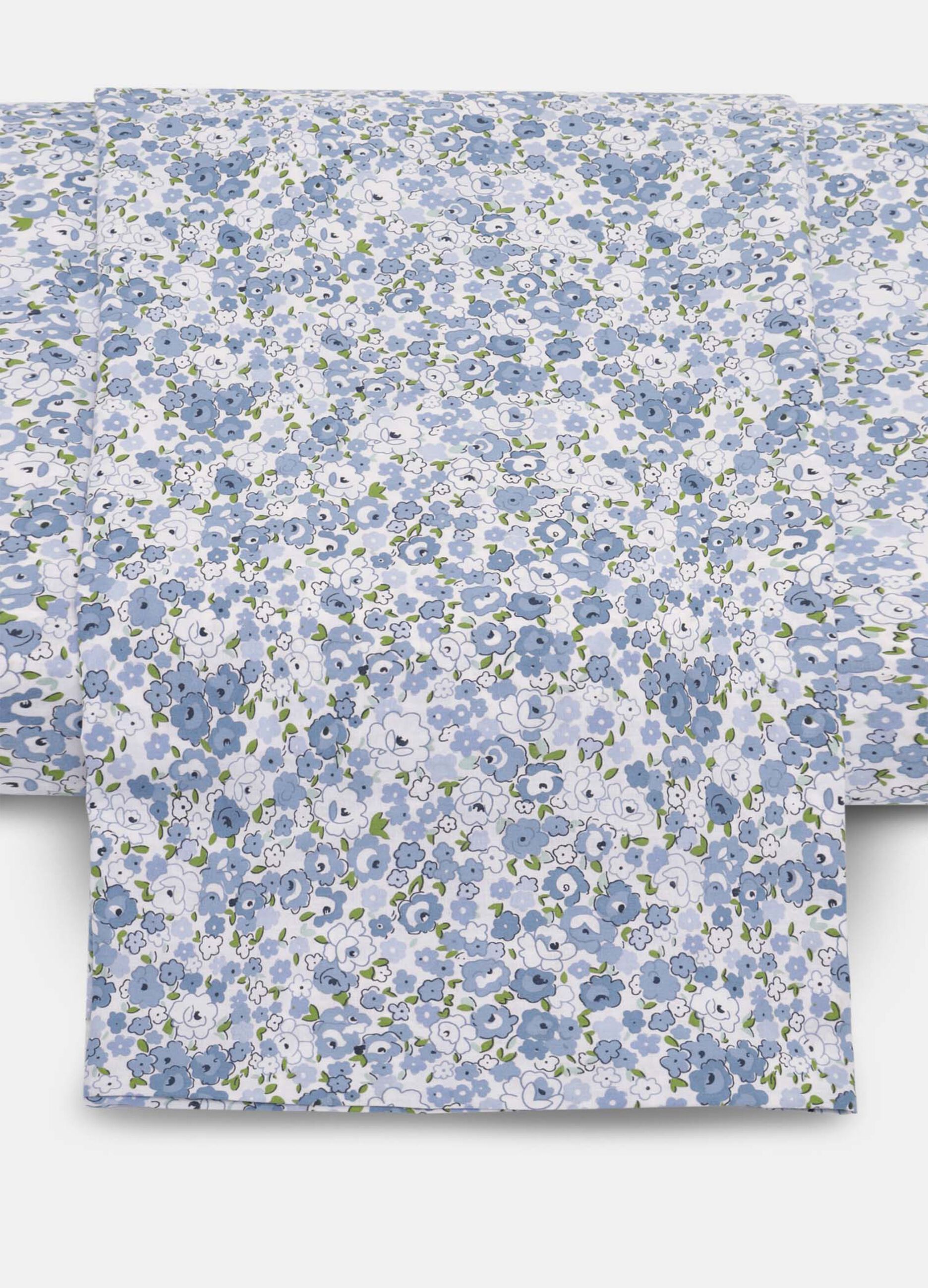 Floral double bed duvet cover in cotton