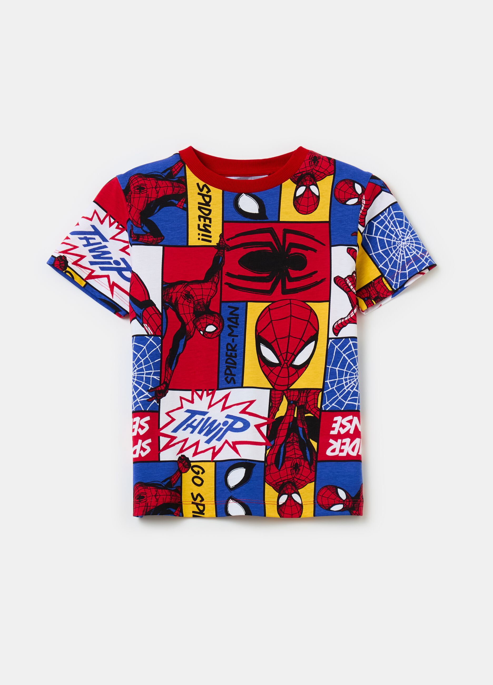 T-shirt in cotone stampa Spider-Man