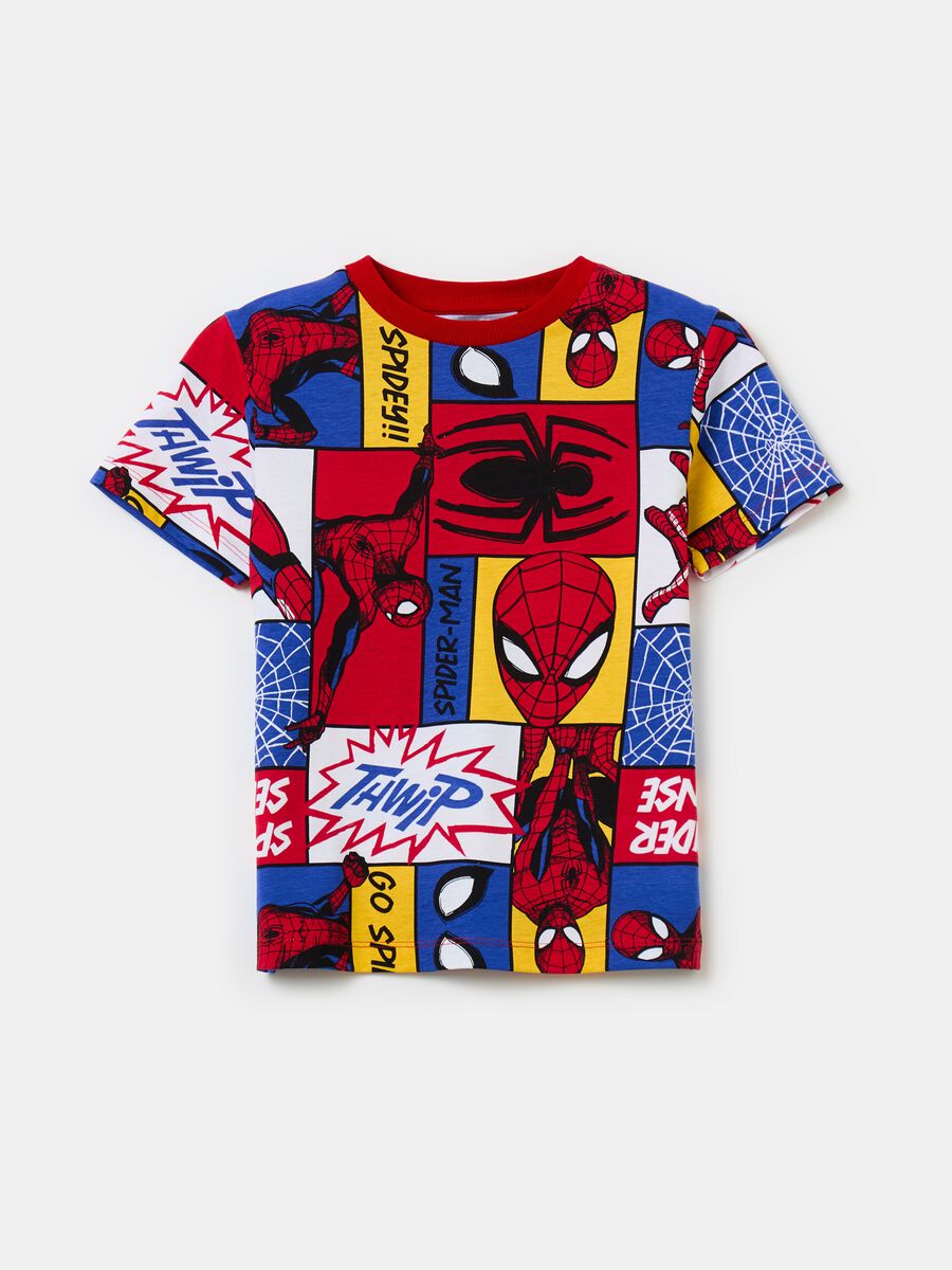 T-shirt in cotone stampa Spider-Man_1
