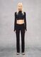 Black Backless Cropped Long Sleeve Top_3
