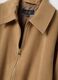 Beiger Blazer aus Stretchstoff im Over-Fit mit Reissverschluss_1
