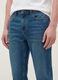 Blaue Regular Tapered Jeans aus Baumwoll- und Lyocell-Mix_3