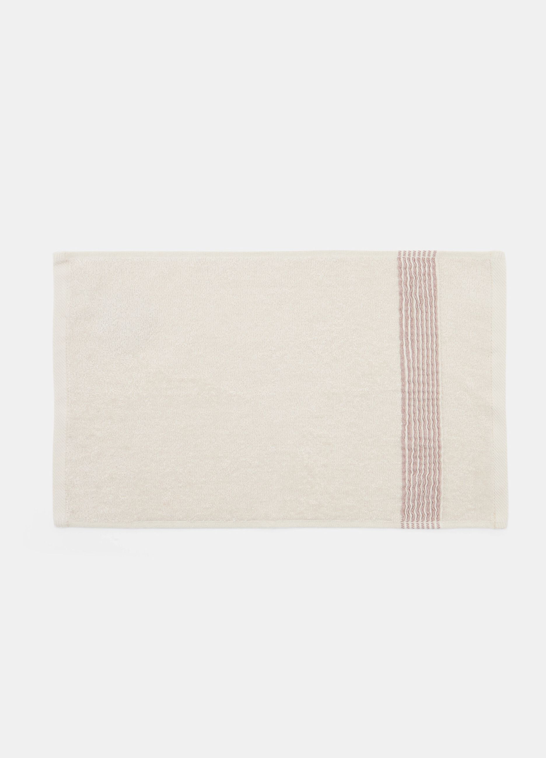 Guest towel in 100% cotton