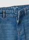 Girls' Wide Leg Blue Pure Cotton Jeans_2