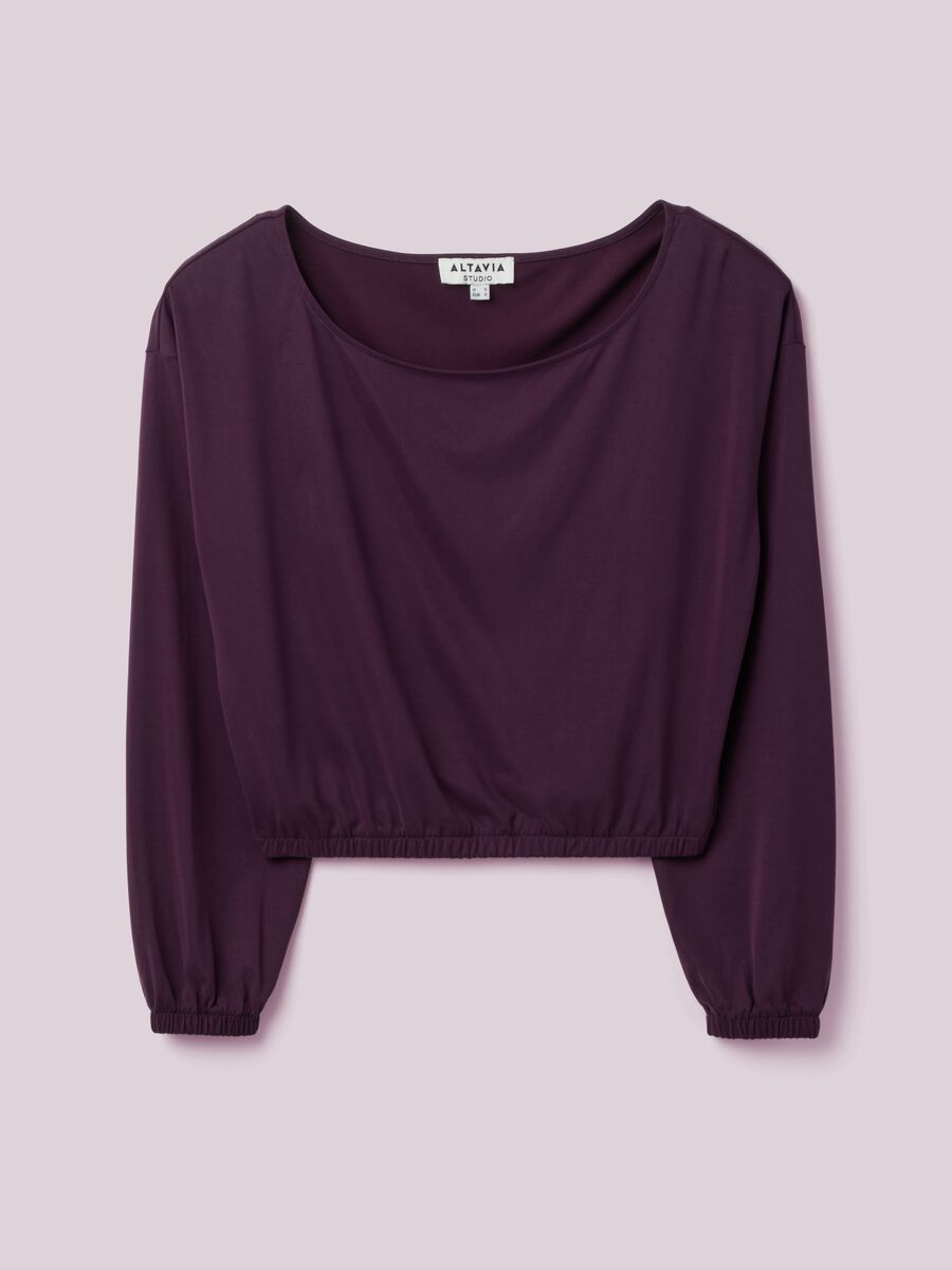 ALTAVIA STUDIO Fluid Crop T-shirt_4