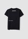 Schwarzes T-Shirt aus reiner Baumwolle mit Minecraft-Print f&uuml;r Jungen_4
