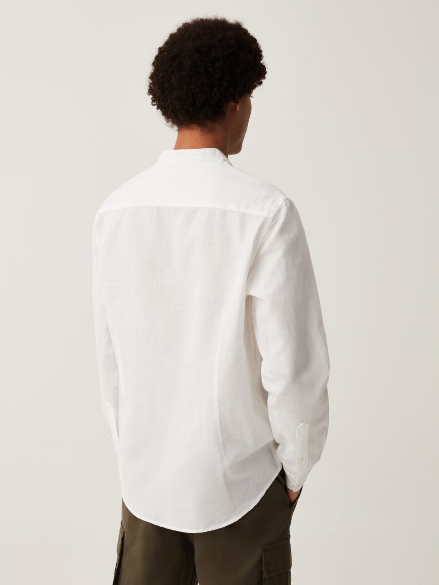 Grand&Hills regular-fit shirt in cotton and linen_2