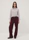 White striped long-sleeve slim-fit shirt_1