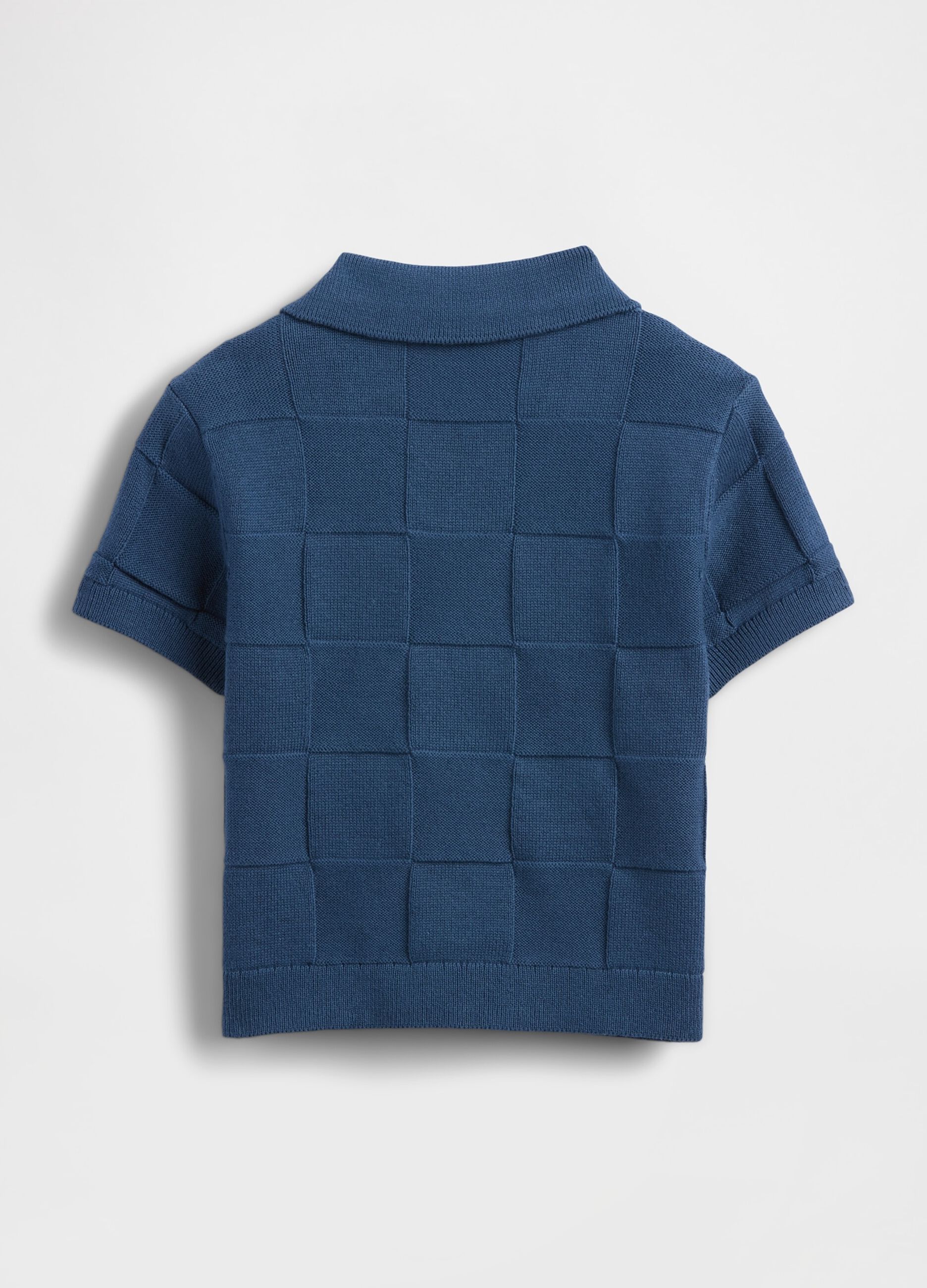 Pure Cotton Short-Sleeve Polo Shirt