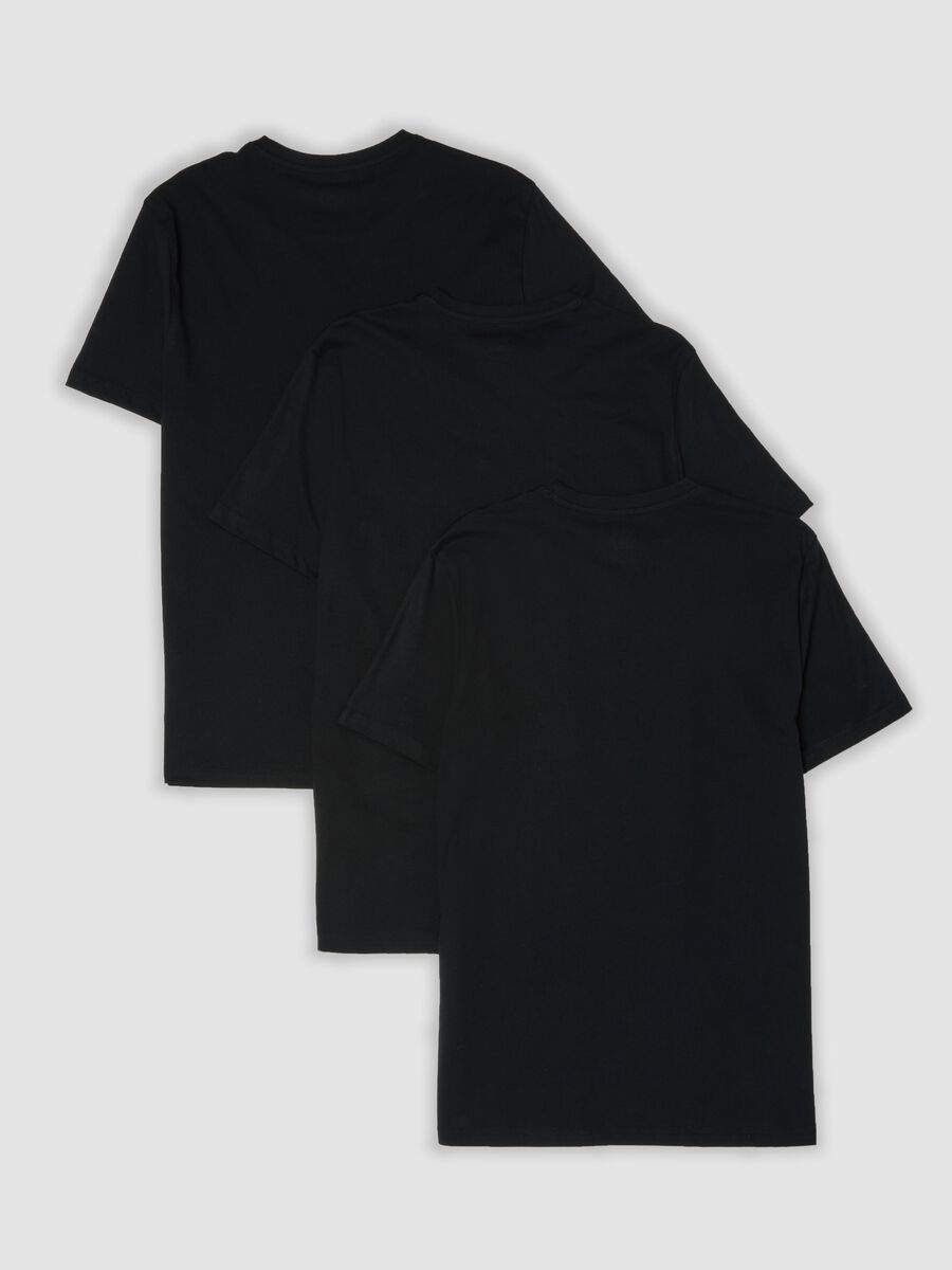3-pack of black organic cotton short-sleeve T-shirts_6