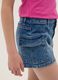 Blaue Denim-Cargo-Shorts f&uuml;r M&auml;dchen aus Stretch-Baumwolle, Slim Fit_2