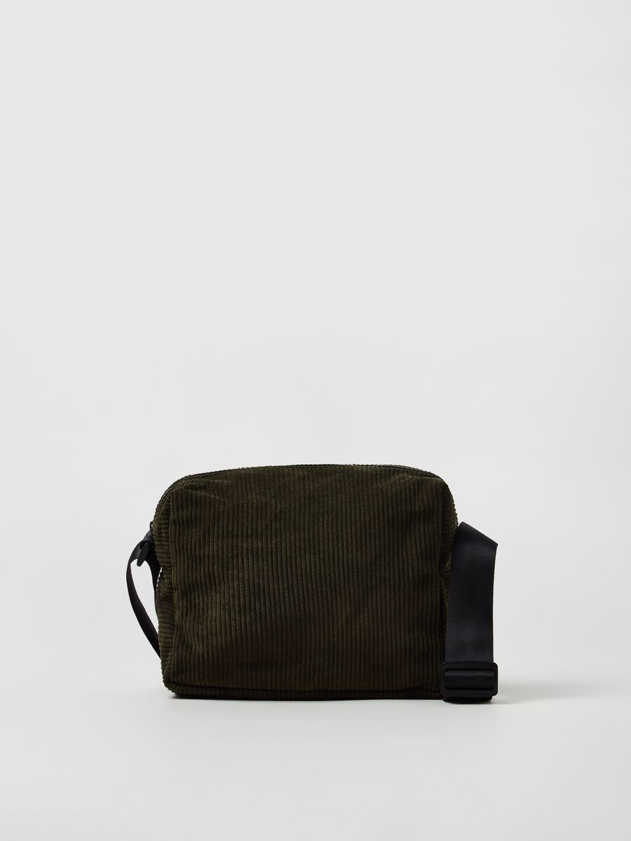 Shoulder bag in velvet_0