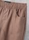 100% Linen Wide-Leg Trousers in Mocha_8