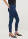 Jeans azuis skinny fit em algod&atilde;o e viscose el&aacute;sticos_3