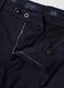 Pantaloni chino blu in cotone e modal elasticizzato_1