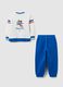 Multicolour cotton blend children's tracksuit regular fit with print_1