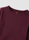 Violettes Slim-Fit-T-Shirt aus elastischem Bio-Baumwolljersey_1