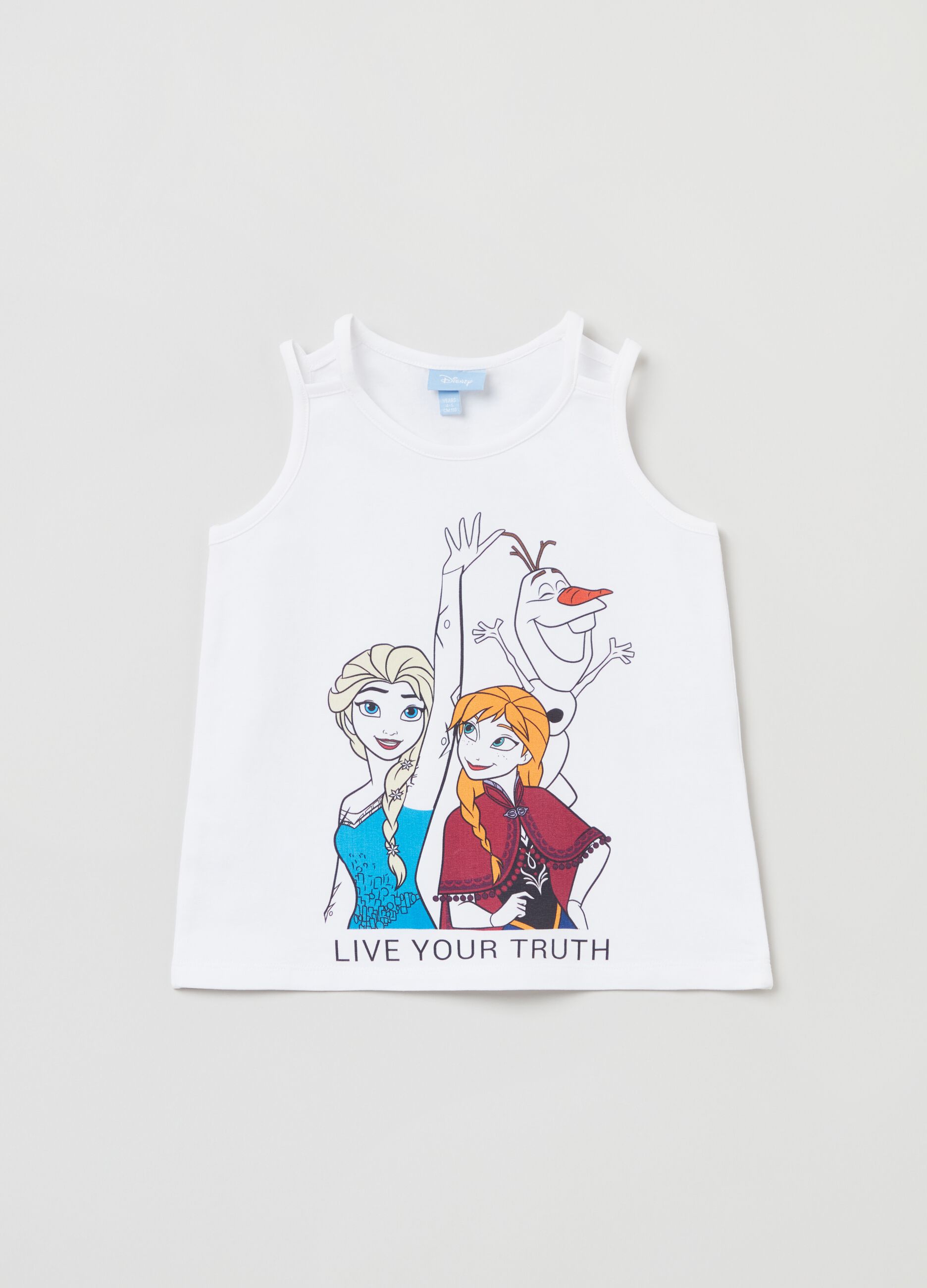 Camiseta sin mangas estampado Disney Frozen