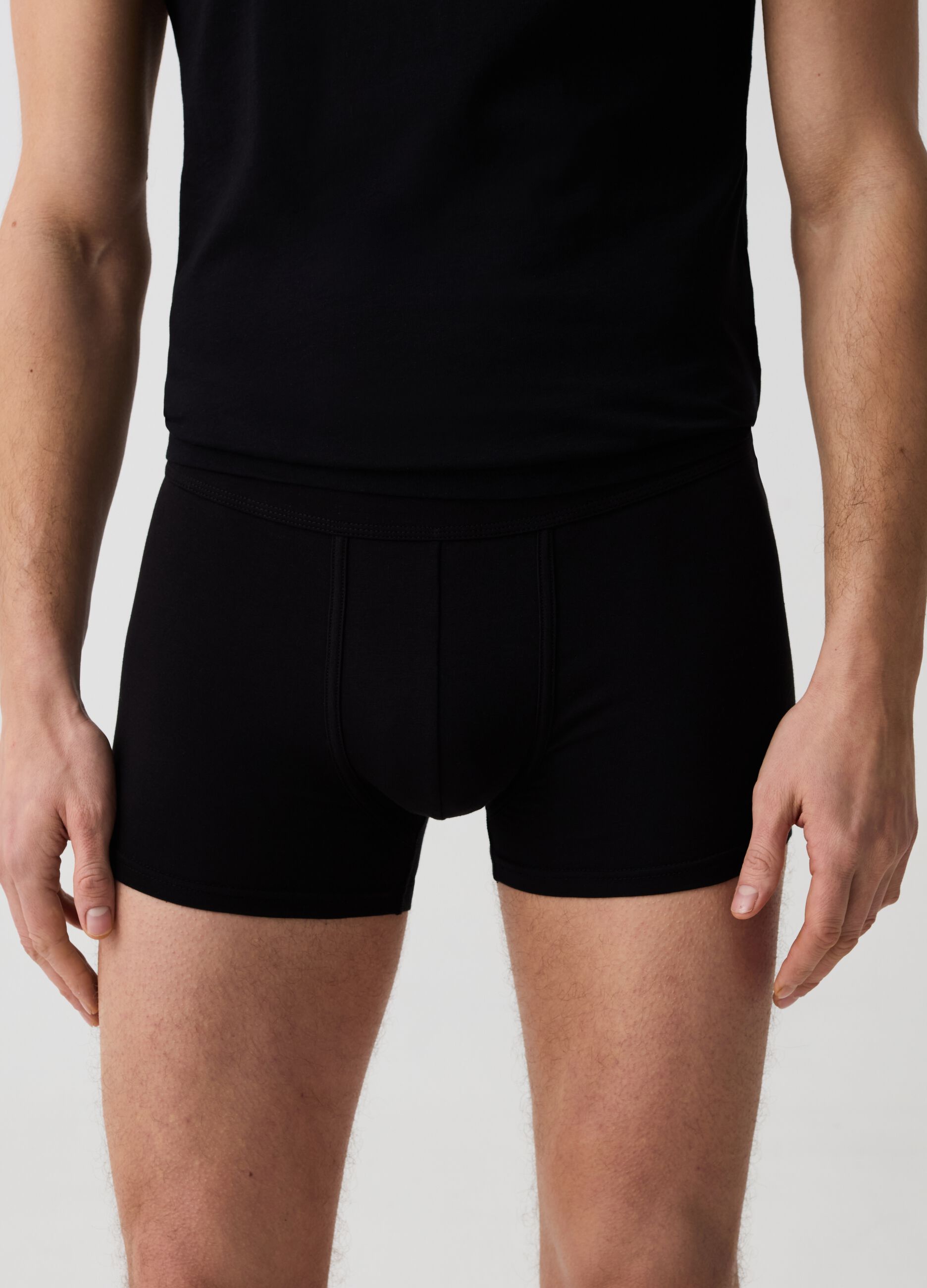 Two-pack boxer shorts in stretch Supima cotton