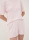 Pink organic cotton heart-print pyjamas_2