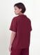 Red oversized short-sleeve viscose-blend shirt_3