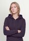 Purple cotton-blend hoodie, regular fit_0