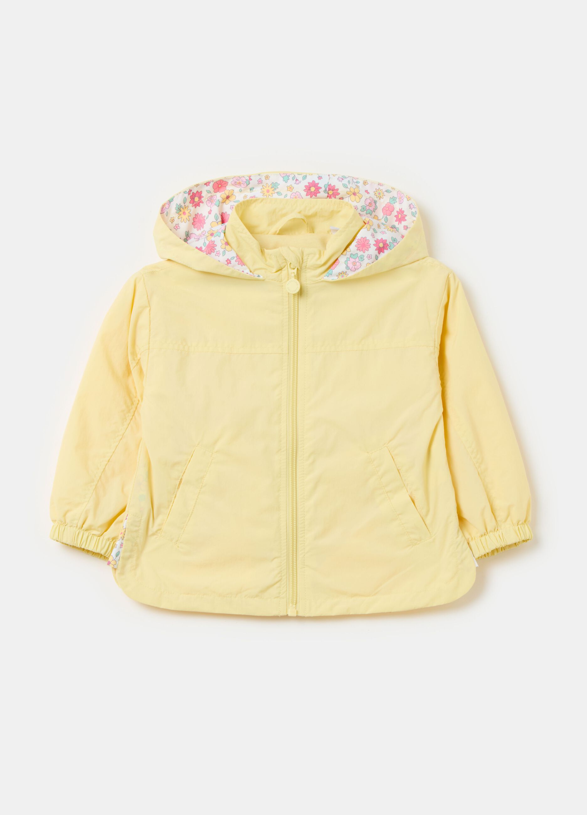 Full-zip jacket with hood