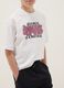 Schwarz-weisses Jungen-Set aus reiner Baumwolle mit Print, Oversize-Passform_2