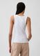 Stretch cotton tank top_1